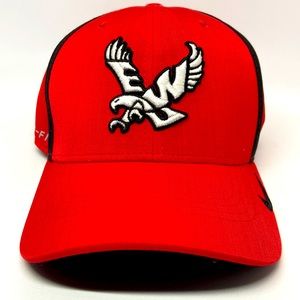 Eastern Washington University (EWU) Eagles Red/Black Hat Nike DriFit OSFM